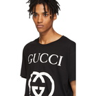 Gucci Black GG Logo T-Shirt