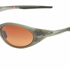 Oakley Latitude Eyejacket Redux Sunglasses in Matte Olive Ink/Prizm Bronze Gradient 