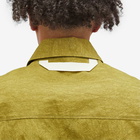 Merely Made Men's Natural Dye Overshirt in Olive Green