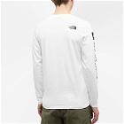 The North Face Men's Long Sleeve Coordinates T-Shirt in Tnf White