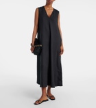 Asceno Nisha linen midi dress
