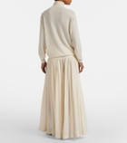 The Row Berenice cotton muslin wide-leg pants