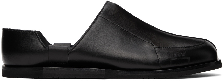 A-COLD-WALL* Black Geometric Loafers A-Cold-Wall*