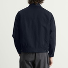 Universal Works Men's Linen Slub Weave S130 Jacket in Navy