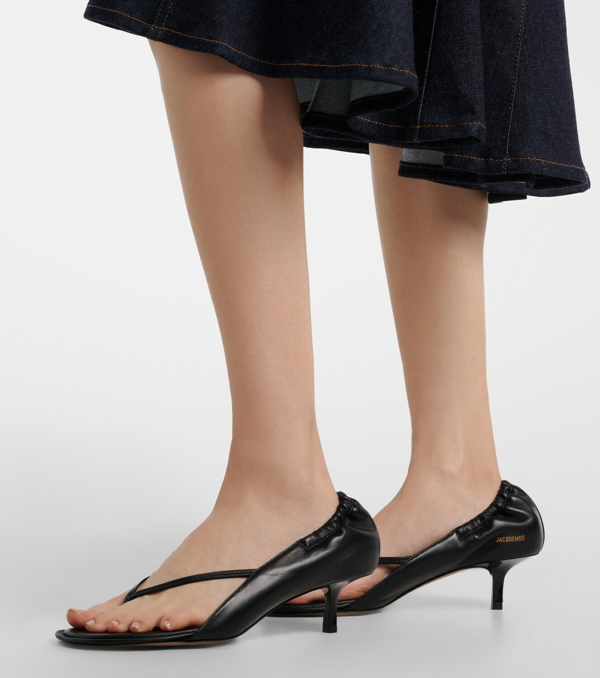 Jacquemus Leather thong sandals