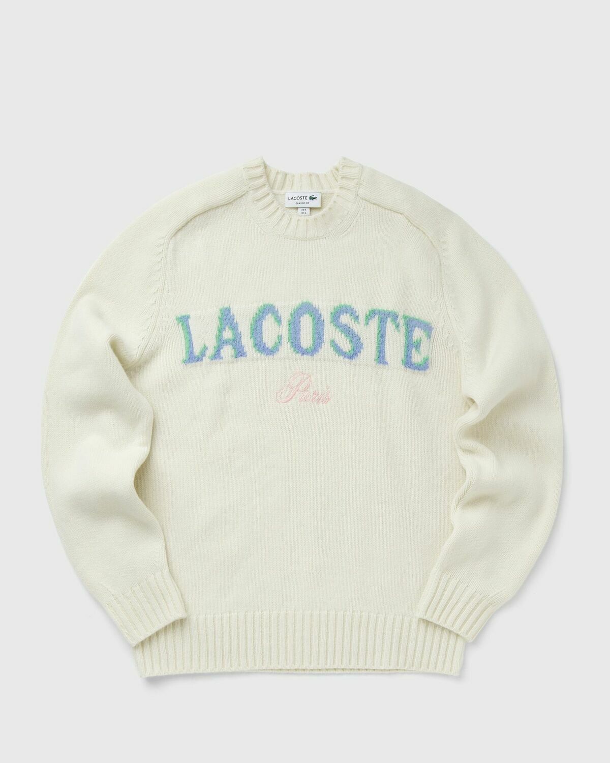 Lacoste SWEATERS White Mens Pullover