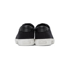 Saint Laurent Black Canvas Malibu Sneakers