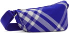Burberry Blue & White Shield Bag