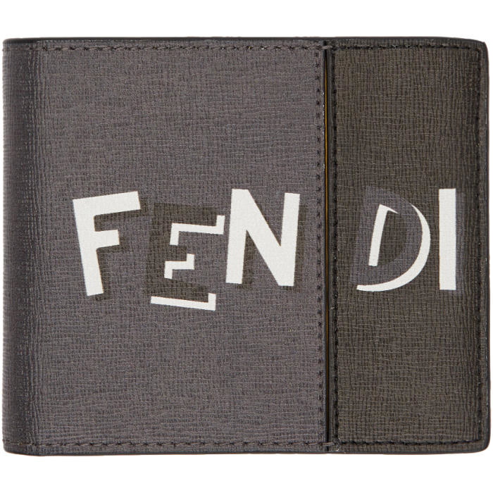 Photo: Fendi Grey Fendi Vocabulary Wallet 