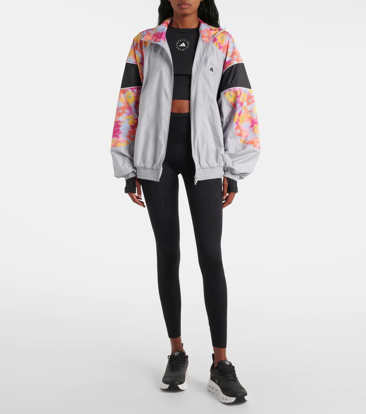 adidas by Stella McCartney★LADY'S_テラックスジャケット Adidas by Stella McCartney Metallic track jacket adidas by