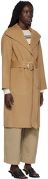 Vince Tan Belted Coat