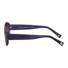 Double Rainbouu Purple Le Specs Edition Five Star Sunglasses