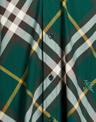 Burberry Mens Shirt Dark in Green