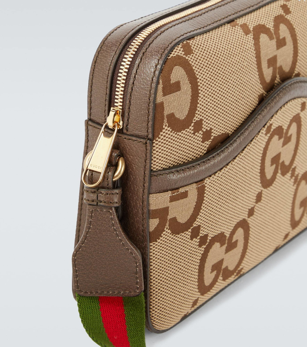【GUCCI】 JUMBO GG CANVAS MESSENGER BAG Gucci - Jumbo GG canvas messenger bag Gucci