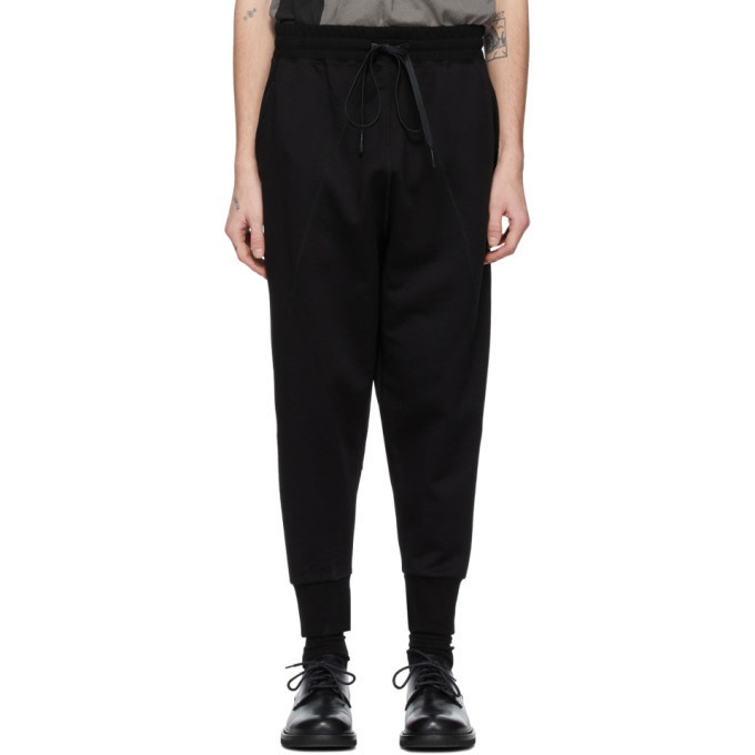 Photo: The Viridi-anne Black French Terry Lounge Pants