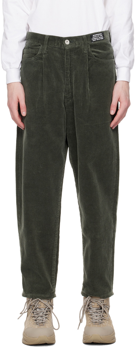 Greenfield Drawstring Pleated Trousers