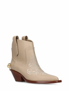 ZIMMERMANN - 45mm Duncan Leather Ankle Boots