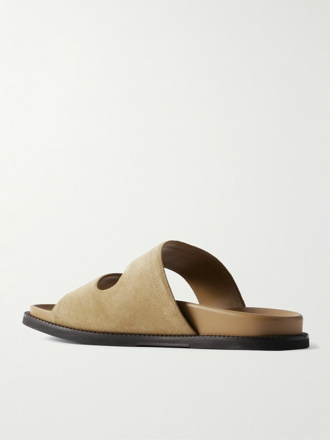 J.M. Weston - Suede Sandals - Neutrals