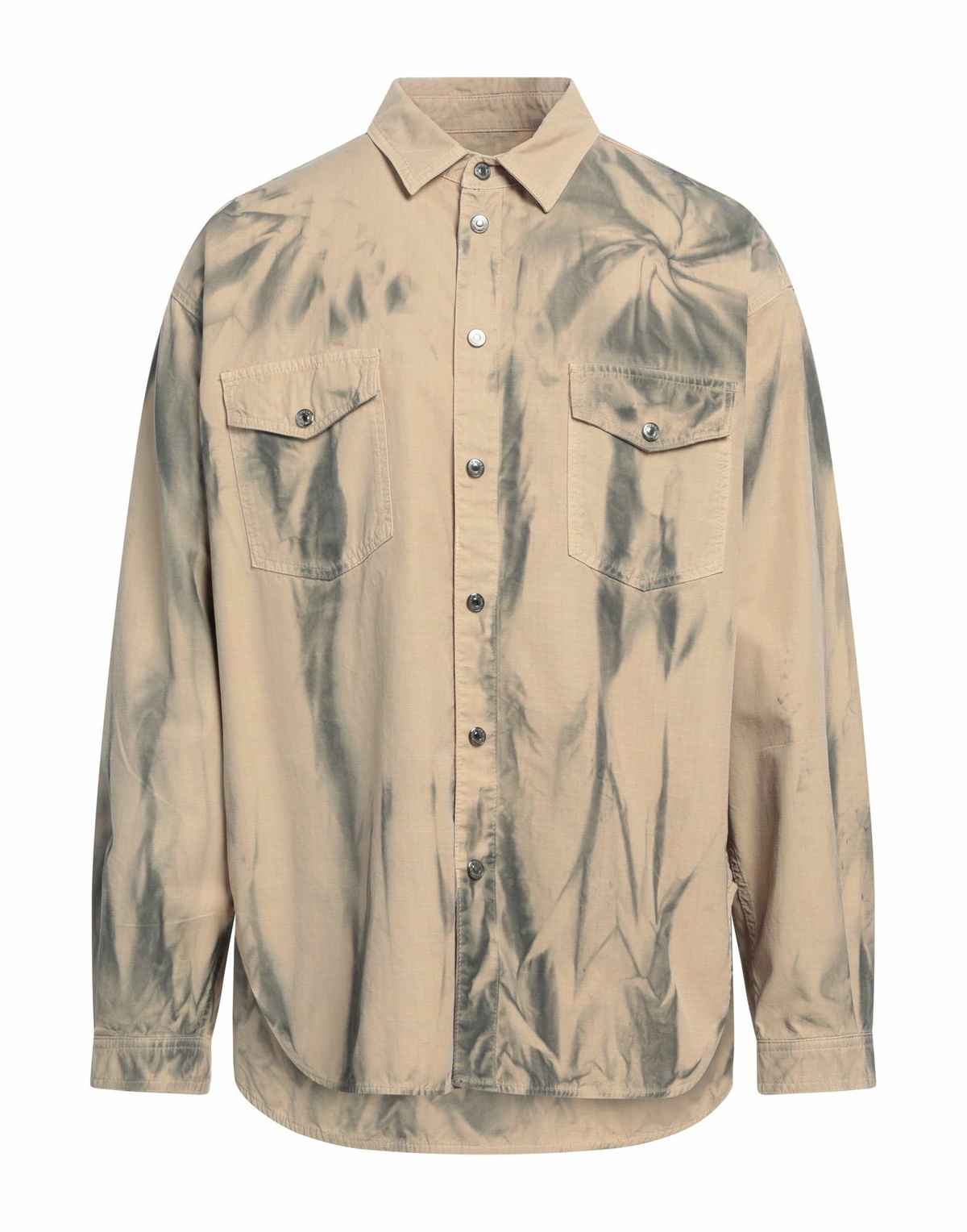 Msgm Mens Shirt in Beige