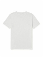 Officine Générale - Slub Cotton-Blend Jersey T-Shirt - White