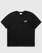Maison Kitsune HANDWRITING COMFORT TEE Black Mens Shortsleefe