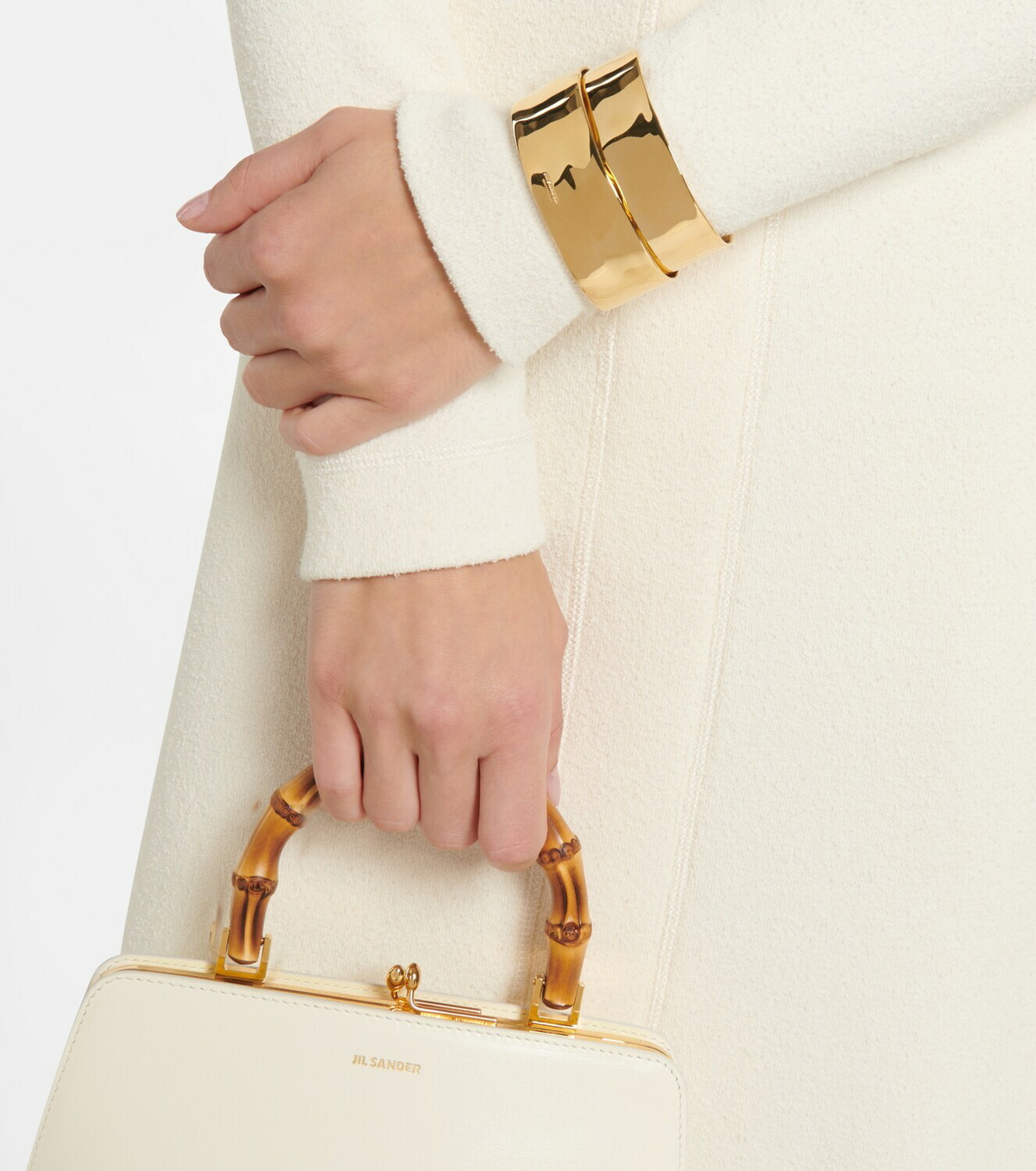 Jil Sander - Layered cuff bracelet