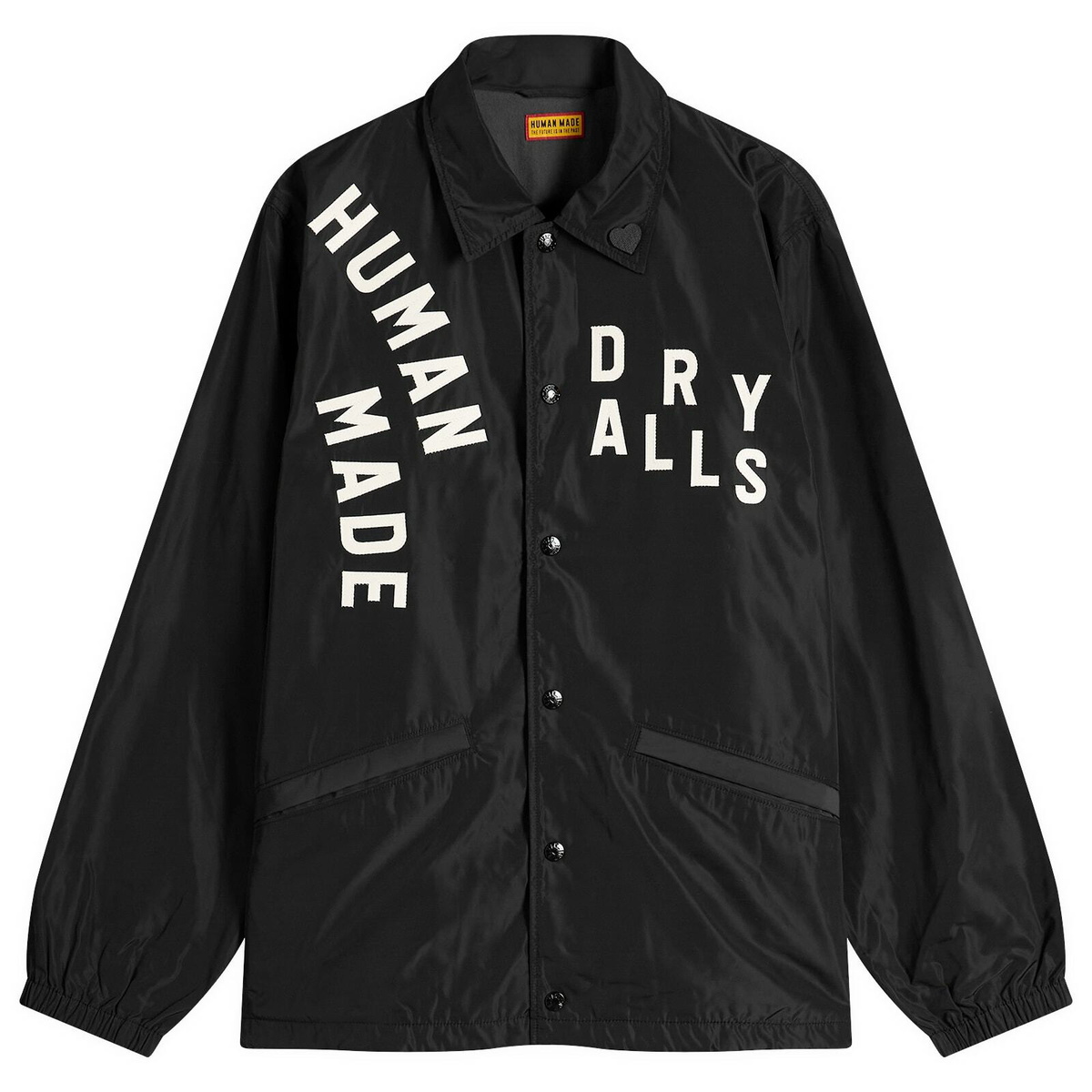 Human Made Men's Zip-Up Work Jacket in Navy Human Made