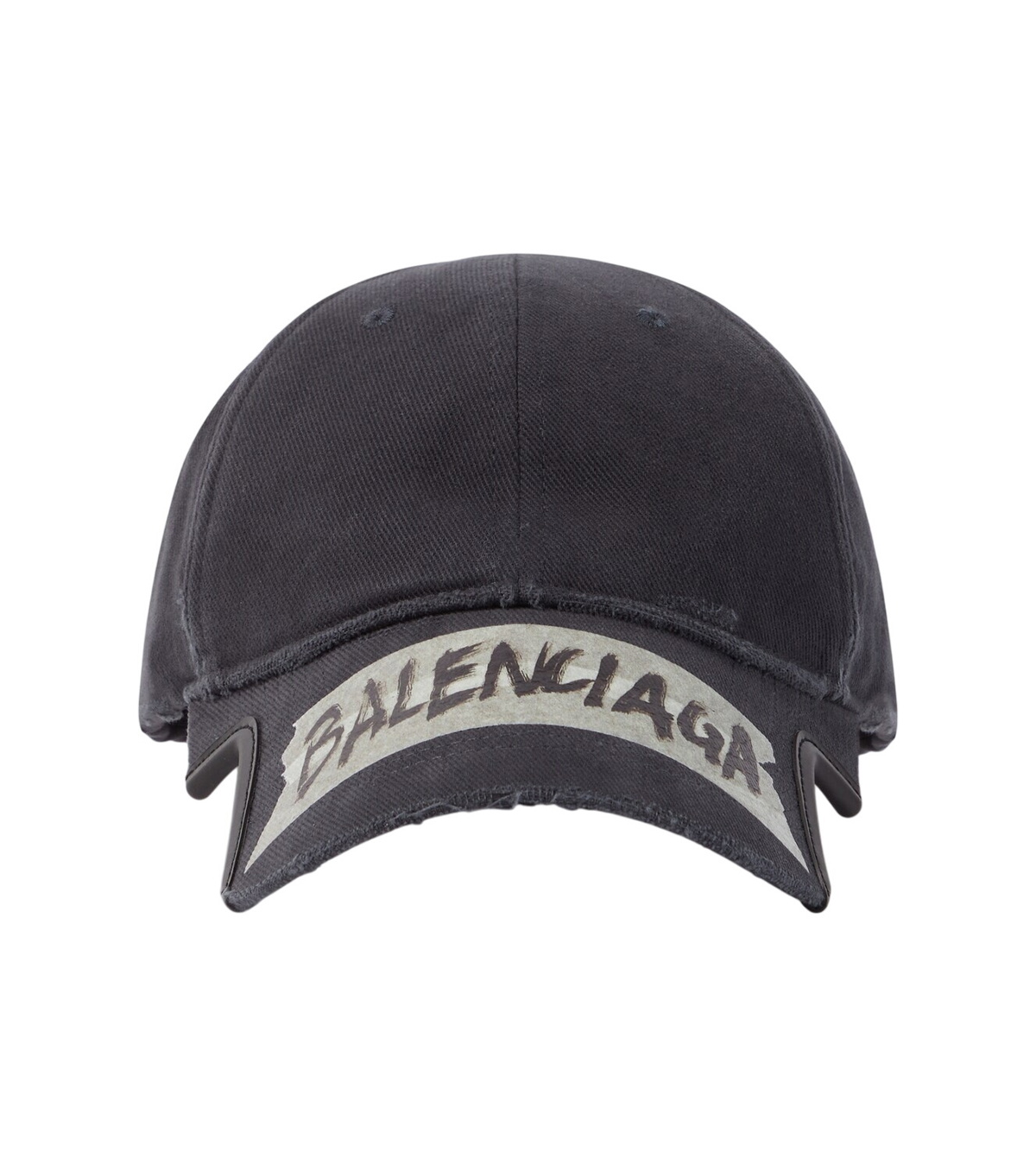 Balenciaga Khaki Logo Visor Cap Balenciaga