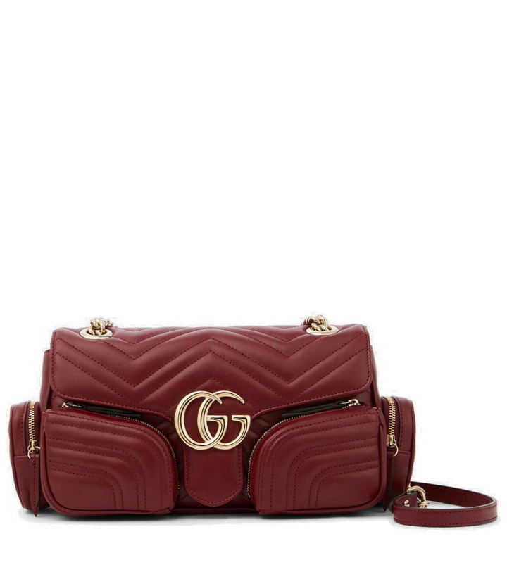 Photo: Gucci GG Marmont Small leather shoulder bag