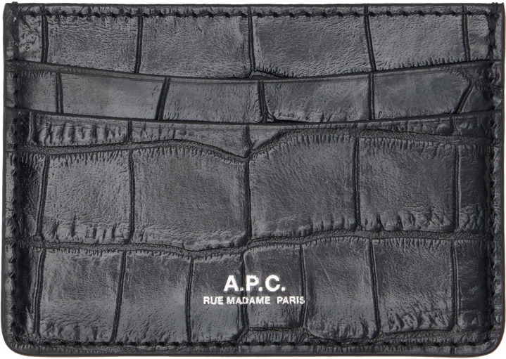 Photo: A.P.C. Black André Card Holder