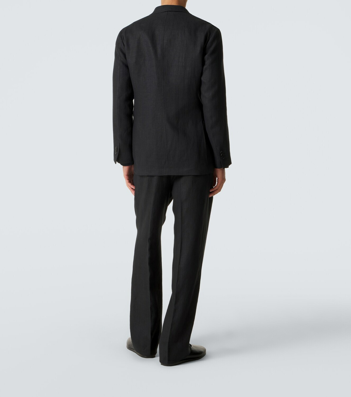 Saman Amel Double-breasted linen suit
