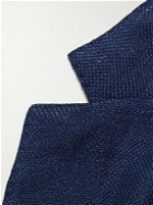 Sid Mashburn - Kincaid No. 2 Linen and Wool-Blend Hopsack Blazer - Blue