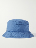C.P. Company - Logo-Embroidered Garment-Dyed Chrome-R Bucket Hat - Blue