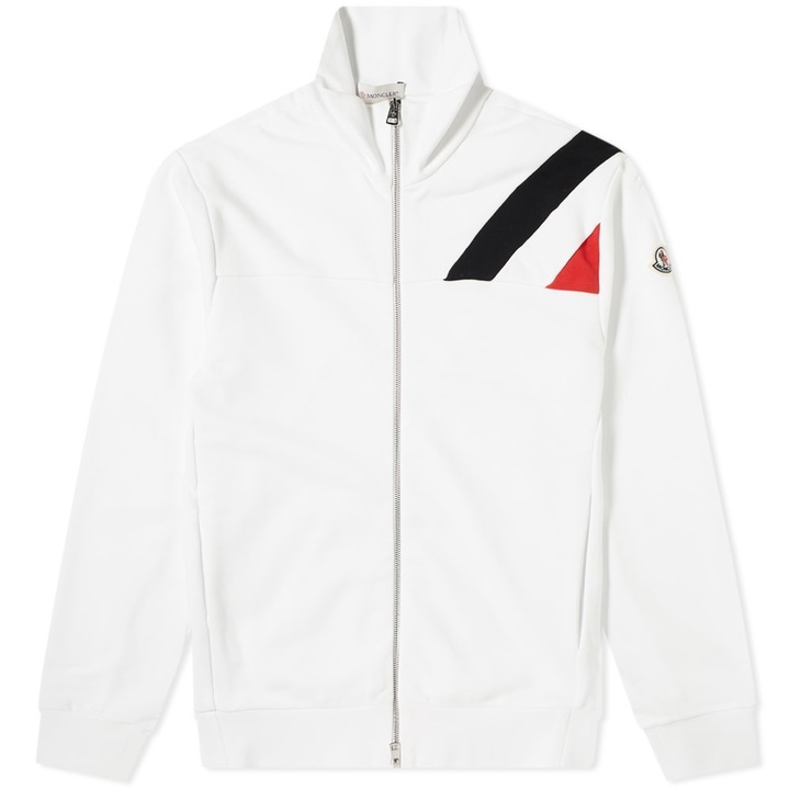 Photo: Moncler Zip Through Tricolore Logo Track Top