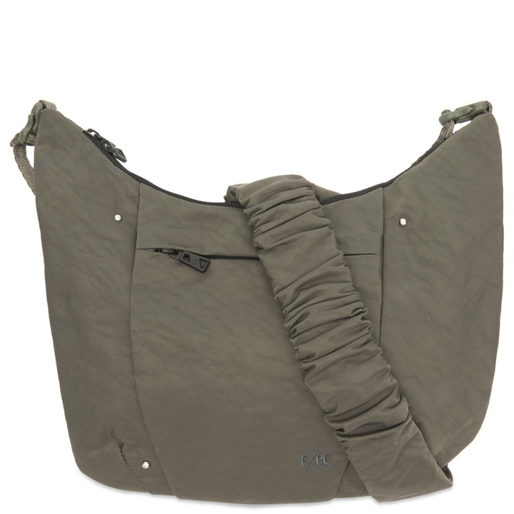 Photo: F/CE. Textured Twill Pouch in Charcoal 
