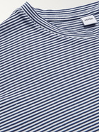 ASPESI - Striped Cotton-Jersey T-Shirt - Blue - XS