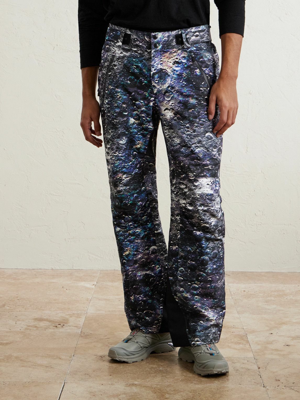 Aztech Mountain - Matthew Day Jackson Straight-leg Padded Printed Ski Pants - Blue