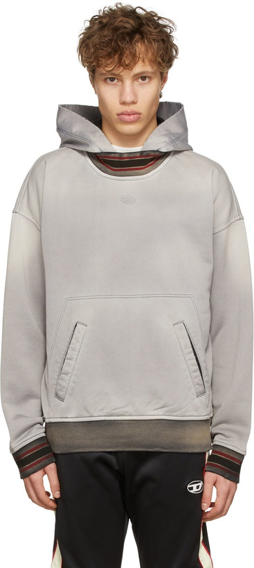 Photo: Diesel Grey S-Nekki Hoodie