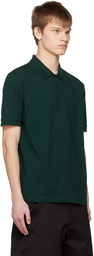 Bottega Veneta Green Vented Polo