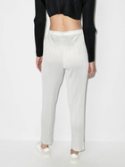 Pleats Please Issey Miyake Plissé Tapered-Leg Cropped Trousers