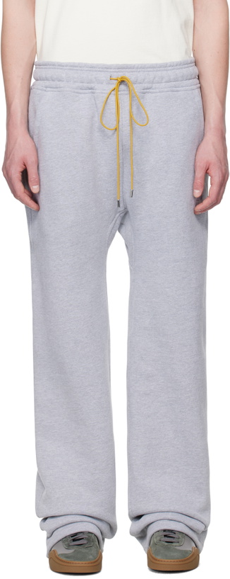 Photo: Rhude Gray Classique Sweatpants