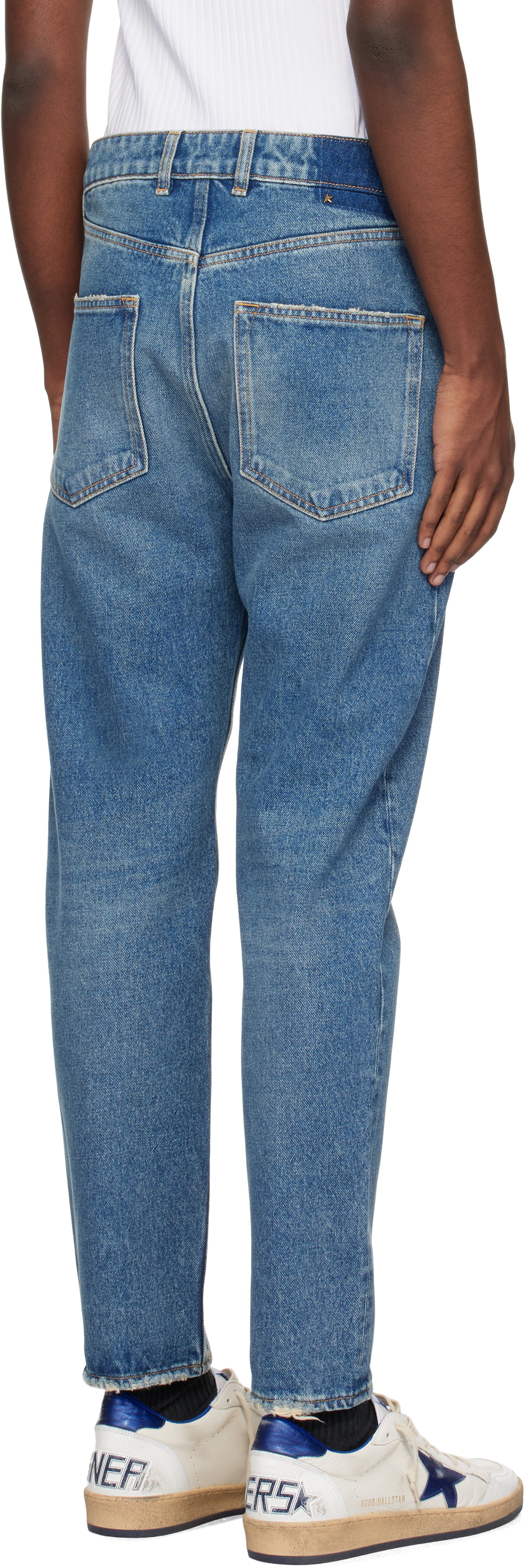 Golden Goose Blue Medium Wash Jeans