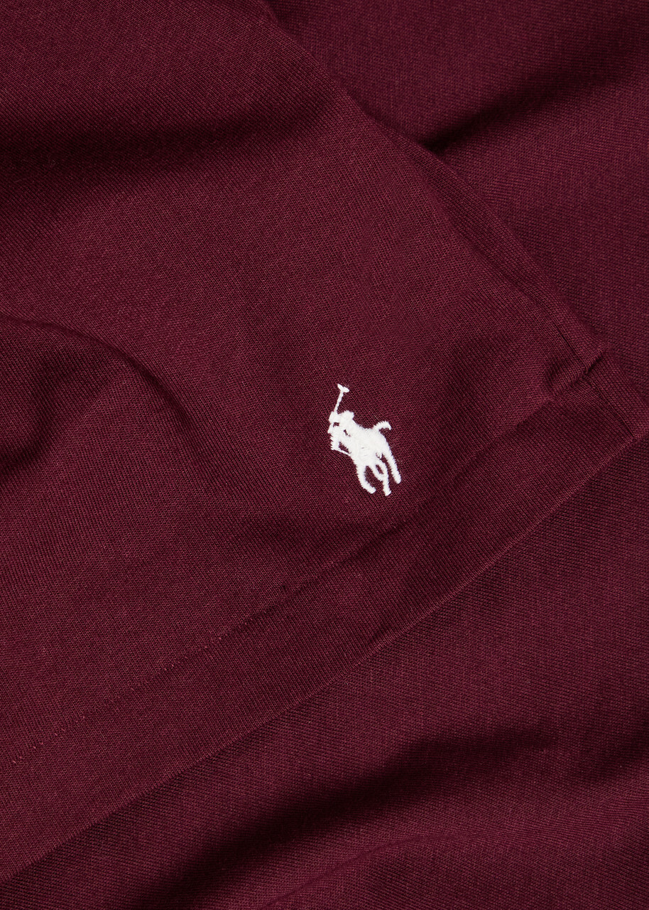 Polo Ralph Lauren Logo-print Cotton Pyjama T-shirt Red