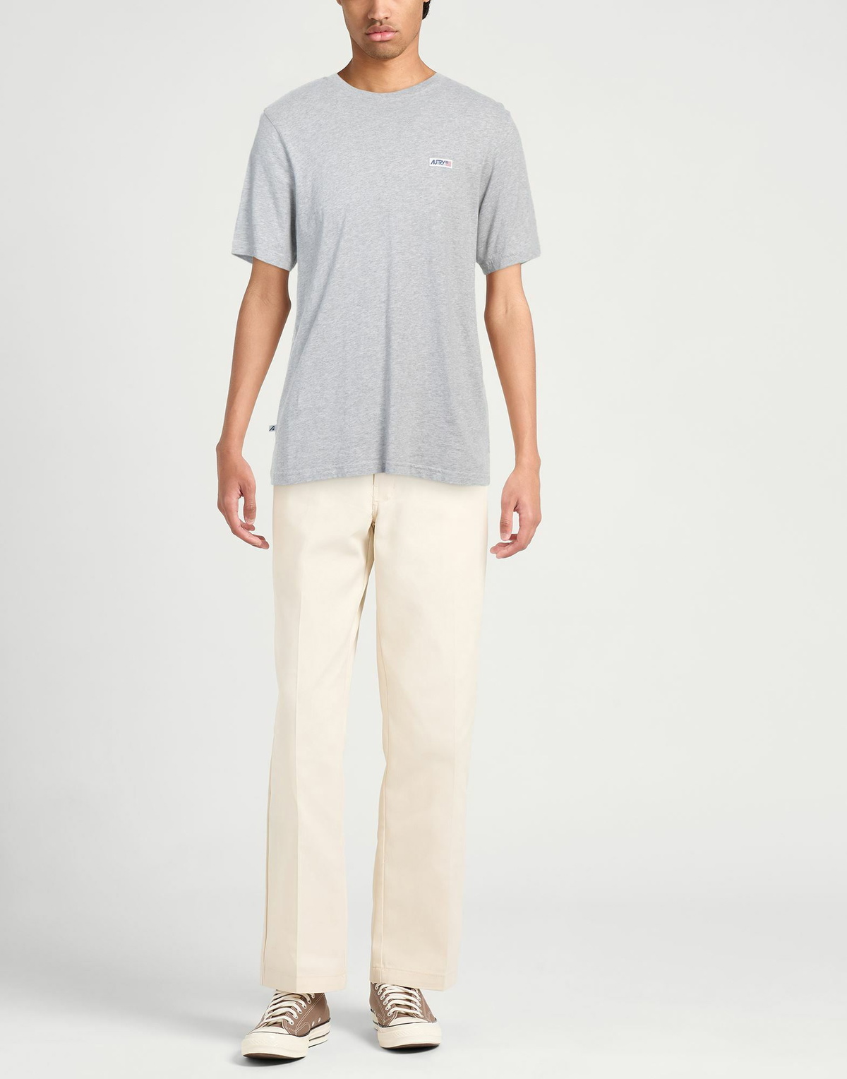 Autry Mens T-shirt in Grey