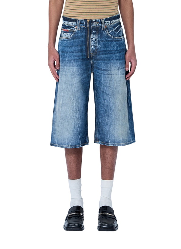 Photo: Martine Rose Zip-Up Jean Shorts