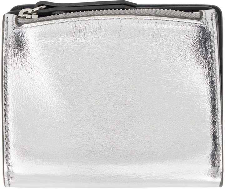 Photo: Maison Margiela Silver Leather Bifold Wallet