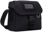 Acne Studios Black Nylon Messenger Bag