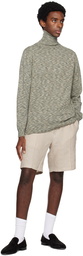 Gimaguas Khaki Stripe Turtleneck