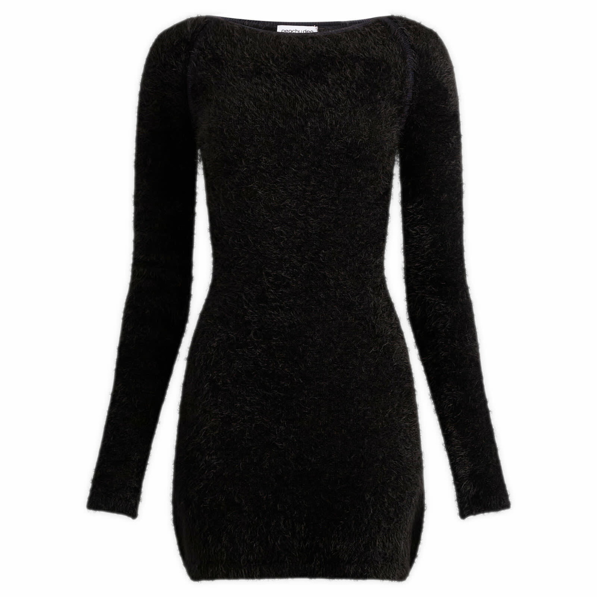 Peachy Den Women's The Chloe Knit Dress in Onyx