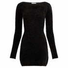 Peachy Den Women's The Chloe Knit Dress in Onyx